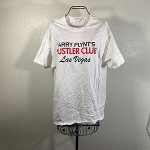 Larry Flynt's Hustler Club Las Vegas T shirt Size L